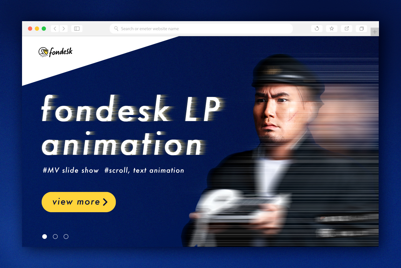 LIG制作「fondesk」LPのCSS・JSアニメーションを解説します！